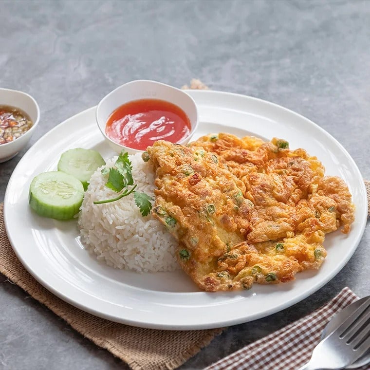 ข้าวไข่เจียว เมนูสตรีทฟู๊ด
