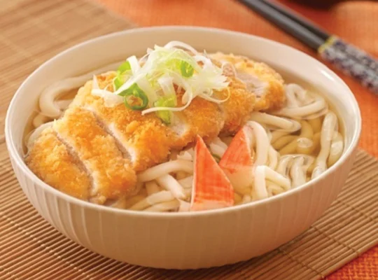 อุด้งหมูทอด (ทงคัตสึ)