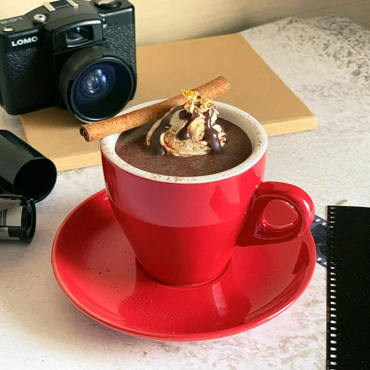 ไมโล ช็อกโกร้อนสไตล์อิตาเลี่ยน