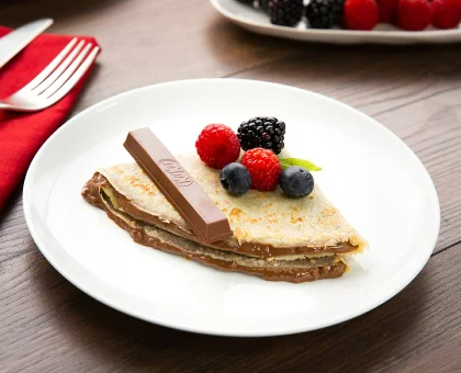 KitKat Crepes (คิทแคทเครปช็อคโกแลต)