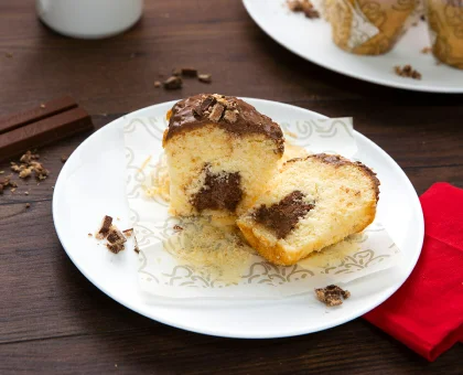 KitKat Muffin (มัฟฟินช็อคโกแลตคิทแคท)