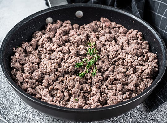 หมูสับรวนน้ำ