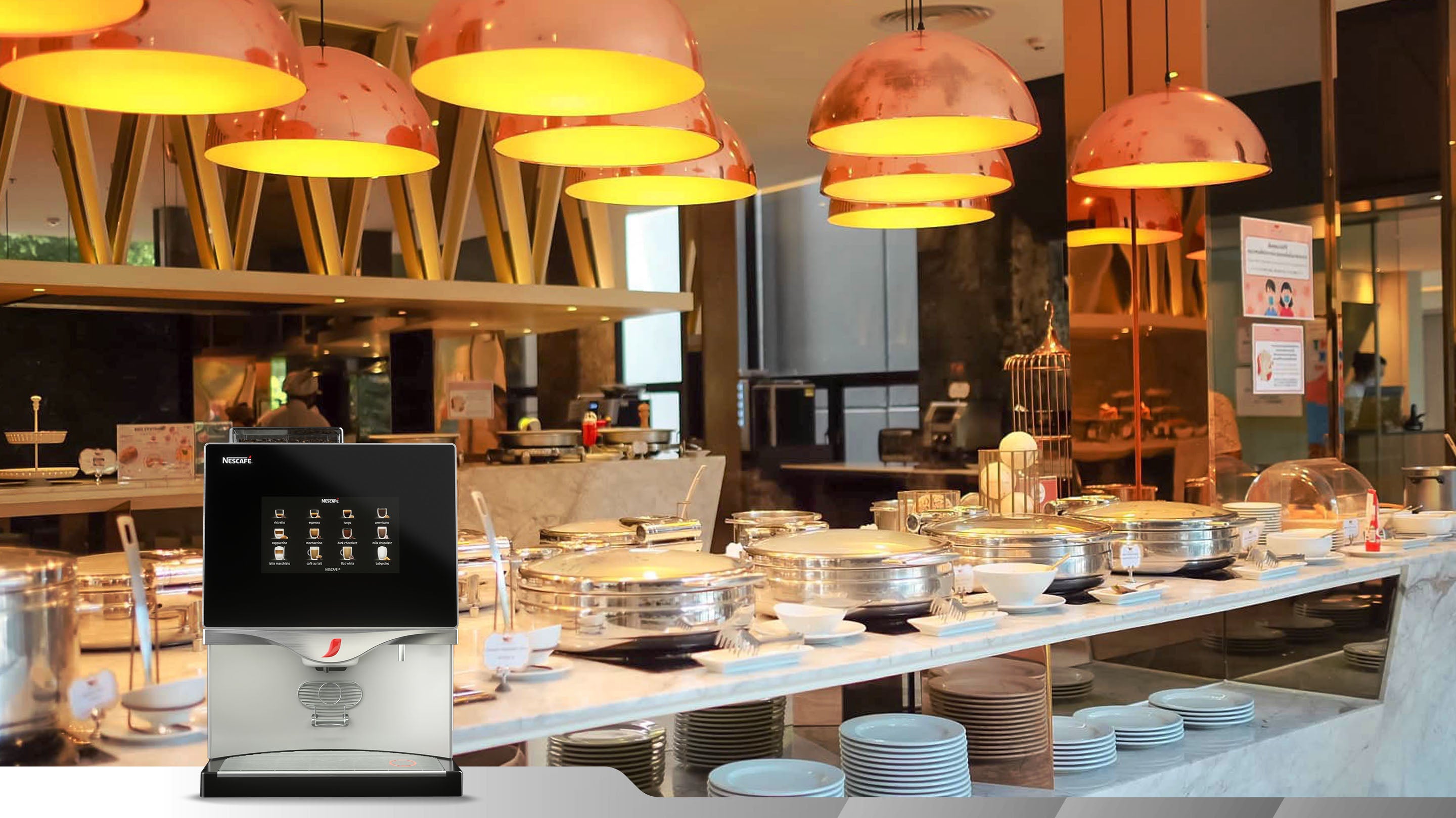 ยกระดับการบริการ ด้วยเครื่องชงกาแฟ NESCAFE ที่โรงแรมเลือกใช้