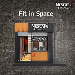 Nescafe Street Cafe เนสกาแฟ สตรีทคาเฟ่ Model Fit in Space