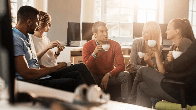 Coffee At The Work Place