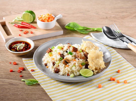 เมนูอาหารเจข้าวผัดเจ