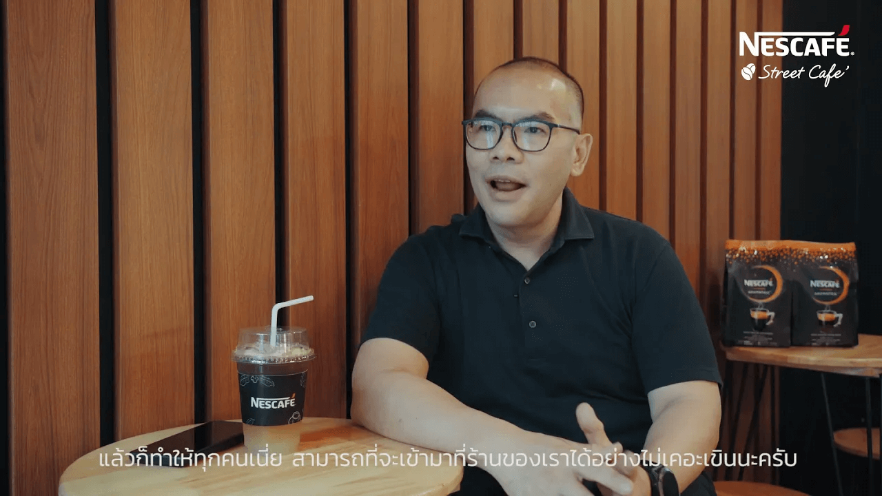 จากใจผู้ประกอบการ NESCAFE Street Cafe