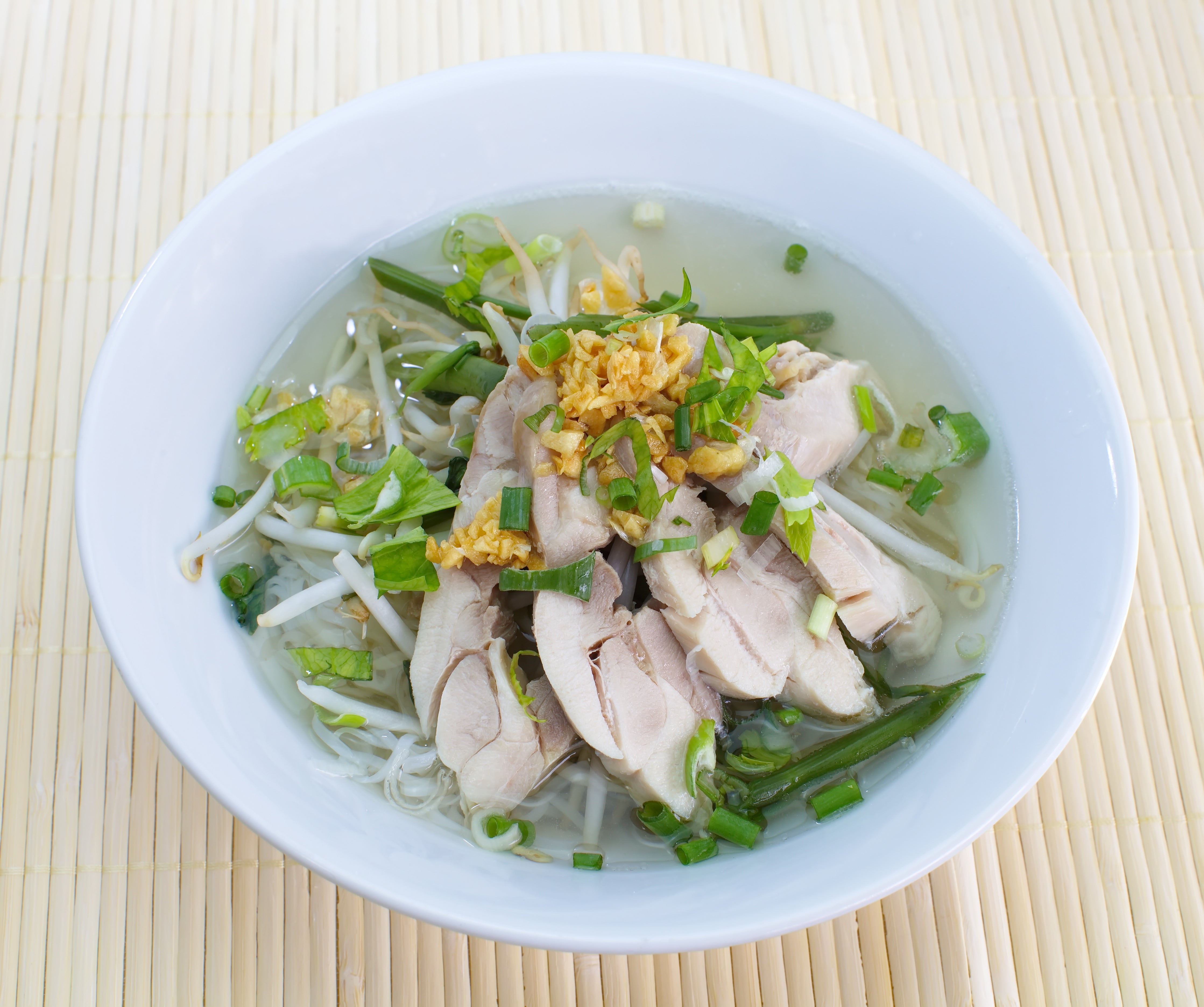 สูตรก๋วยเตี๋ยวไก่น้ำใส