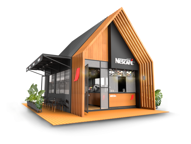 NESCAFE Steet Cafe Model D