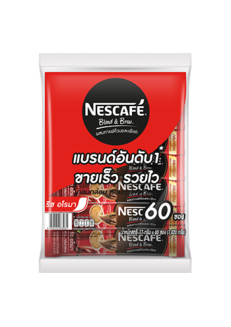 nescafe 3 in 1 เนสกาแฟ เบลนด์แอนด์ บรู