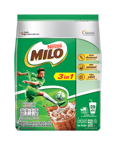 ผงไมโล, ไมโลเย็น, nestle milo