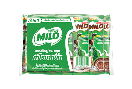 ไมโลซอง 3in1 แอคทิฟ-โก ซอง 23 กรัม x 28