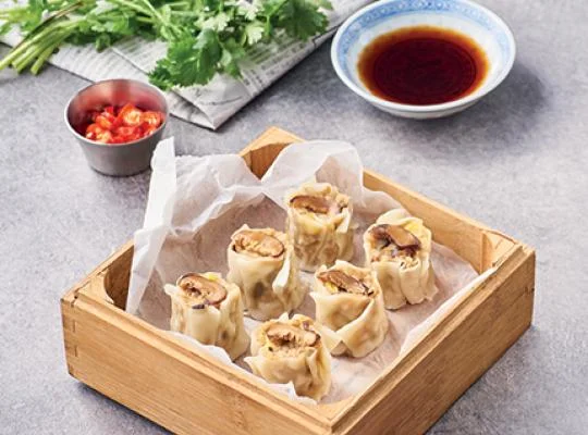ขนมจีบหมูสับเห็ดหอม