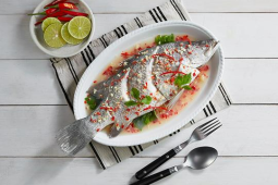 ปลานึ่งมะนาว, สูตรปลานึ่งมะนาว