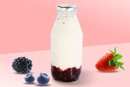นมเกาหลีรสมิกซ์เบอร์รี่ ขวดขนาด 220 มล