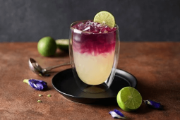 น้ำอัญชันมะนาว