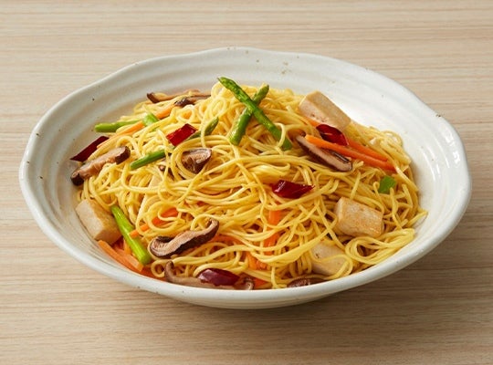 เมนูอาหารเจผัดหมี่แม็กกี้เจ