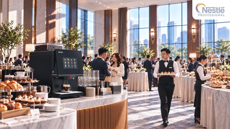 busy hotel event